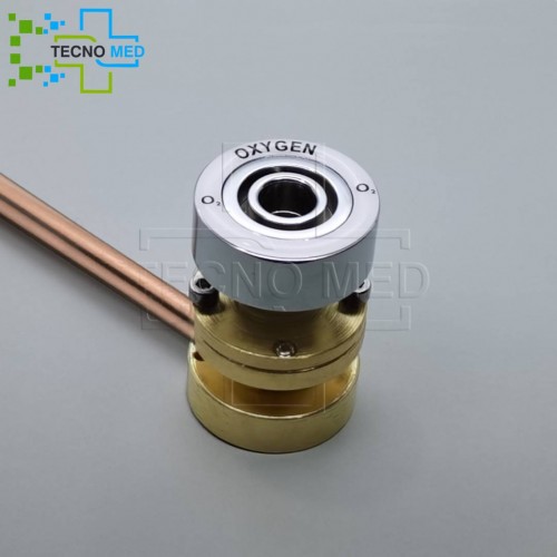 BS Norm medical air 4 bar outlet for continuous and stable air supply.