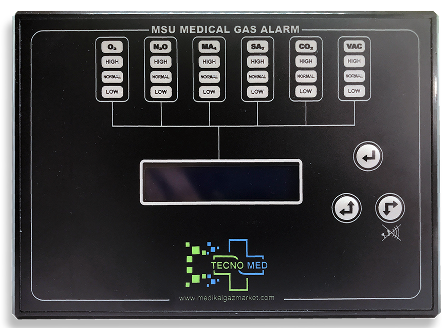 Twin flowmeters designed for precise control of multiple gas supplies in medical settings.