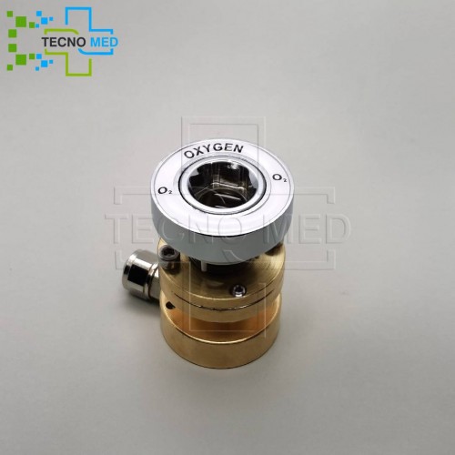 ABS medical air 4 bar outlet ensuring safe and reliable air supply.