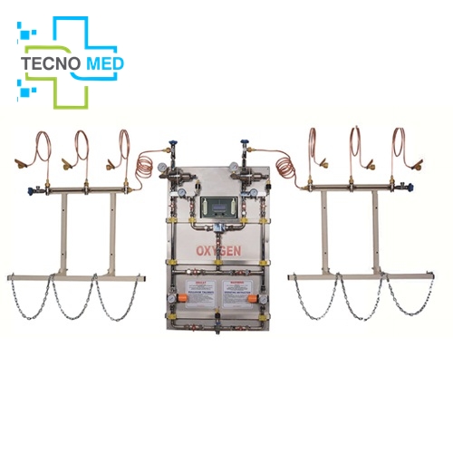 ABS medical air 7 bar outlet for secure and reliable air supply in healthcare environments.