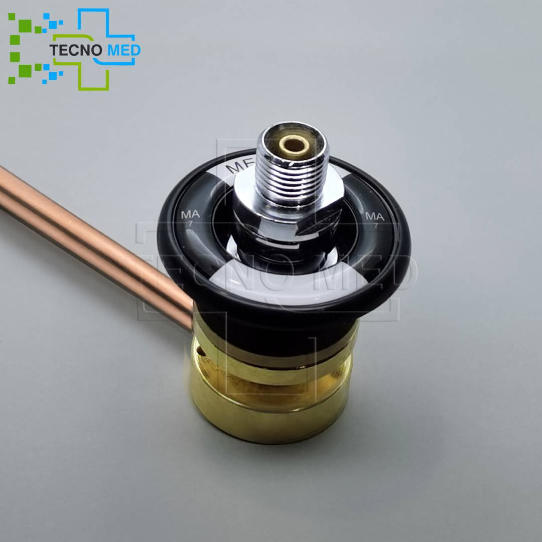 MA7 gas outlet providing secure and efficient gas delivery in healthcare environments.