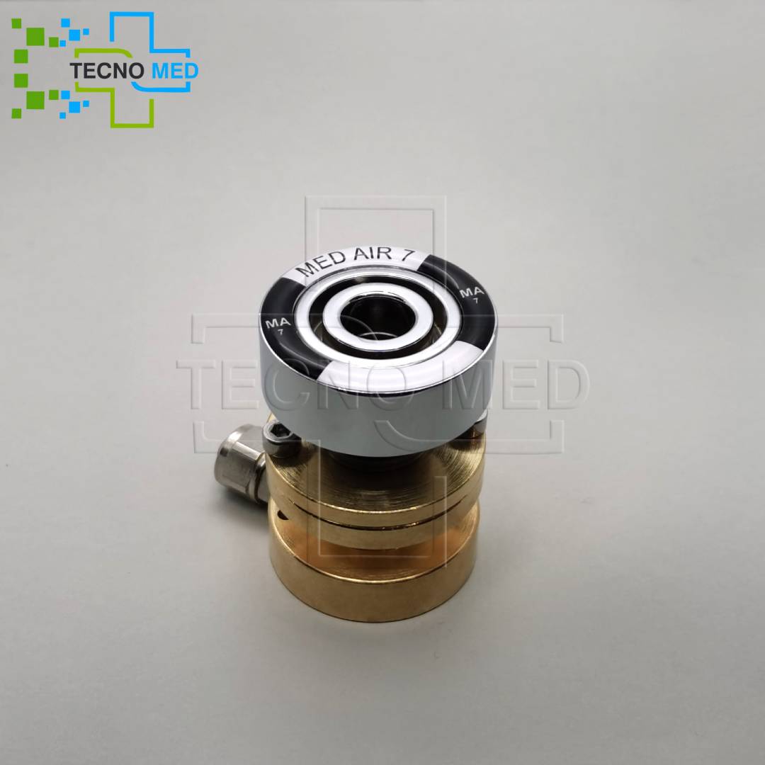 BS norm medical gas socket for secure and efficient connection in healthcare environments.