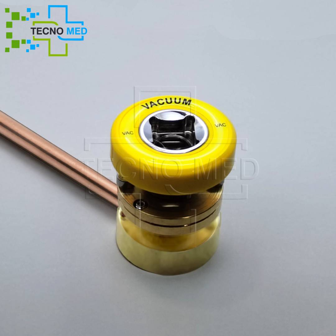 N2O gas outlet designed for consistent and safe nitrous oxide delivery in medical environments.