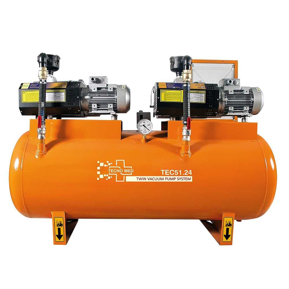 Hastane gaz altyapısında kullanılan tank medikal vakum santrali, güvenli vakum basıncı sağlar