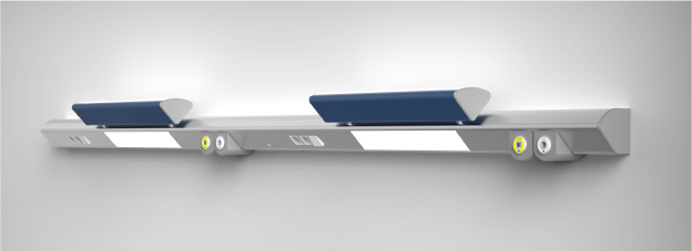 Mediline ünitesi, hasta başında gerekli tüm hizmetlere güvenli ve düzenli erişim sağlar