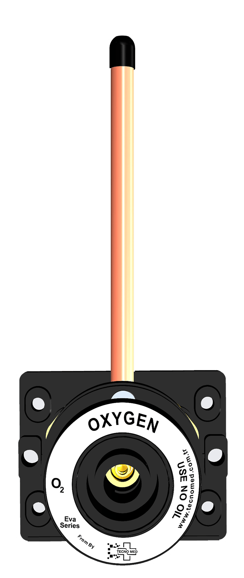 Oxygen terminal providing safe equipment access in patient rooms and critical care zones Oxygen terminal providing safe equipment access in patient rooms and critical care zones
