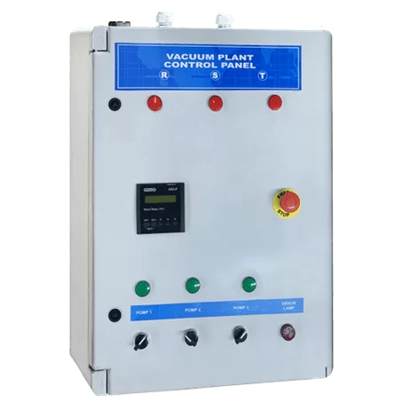 Programmable control cabinet for managing medical gas equipment in hospital facilities