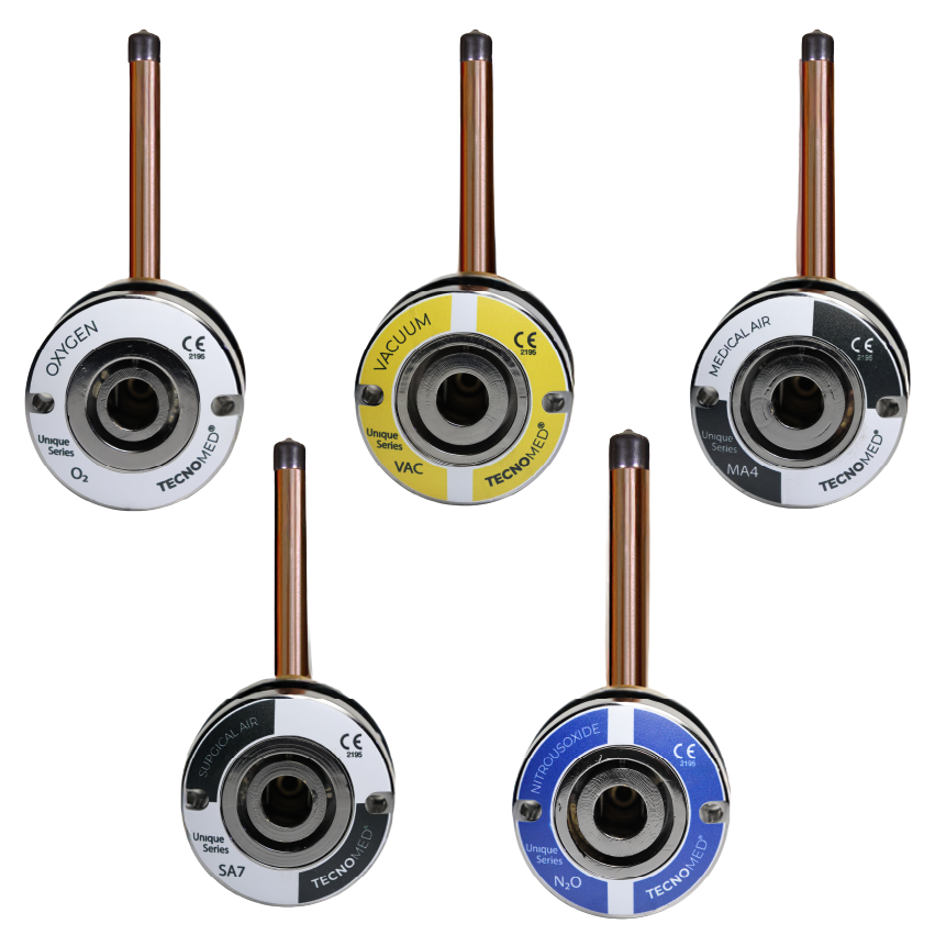 medikal gaz prizi – gaz çıkış noktası