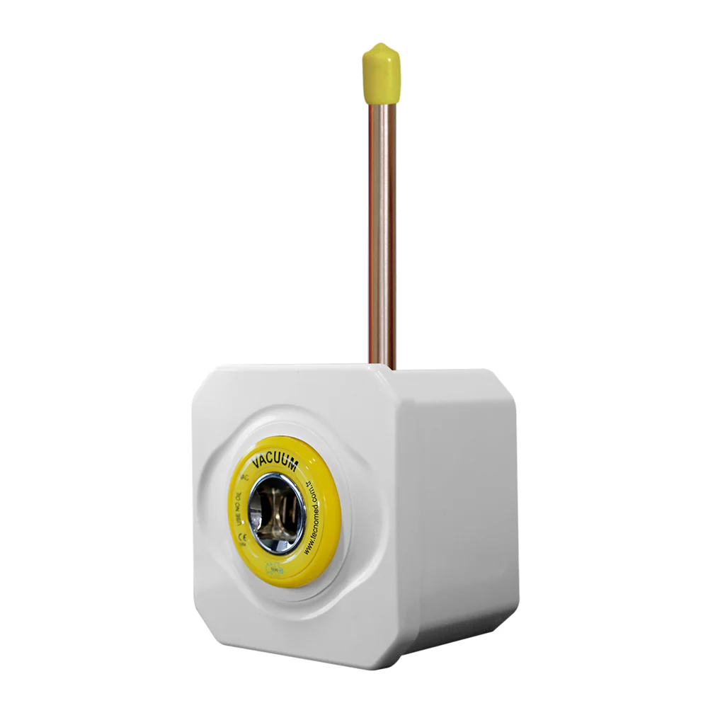 Hastane gaz altyapısı için terminal gaz çıkışı, oksijen ve vakum hatlarına bağlantı sağlar