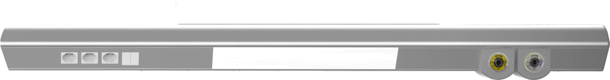 Hendem hasta başı ünitesi, servis odalarında düzenli ve işlevsel kullanım sağlar